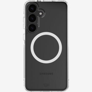 Imagem de Tech21 Capa EvoClear para Samsung Galaxy S25 - com ímãs - transparente