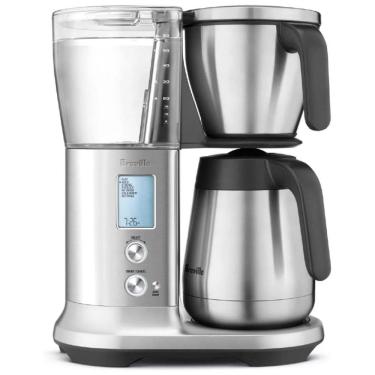 Imagem de Cafeteira Elétrica Programável Automática 1.7L 1650W ,com Display Led, 110v, BREVILLE BDC450BSS1BUS1, Prateado