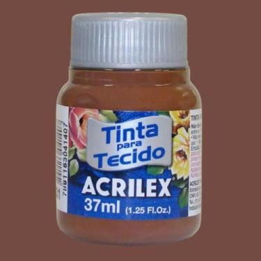 Imagem de Tinta Tecido Fosca 37ml 531 - Marrom - ACRILEX, MARROM - 531
