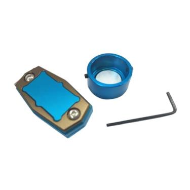 Imagem de Colaxi Piscina Pool Cue Solder, sinuca piscina piscina giz de giz de giz Pool de giz, Café Azul