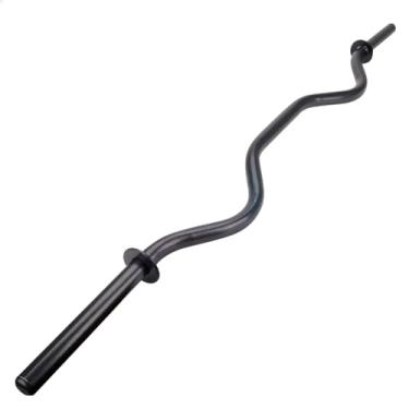 Imagem de Barra Puxador Reto para Exercício, Acessório para Musculação, Crossover e Pulley, Preto, articulado, ultra resistente zuí brasil.