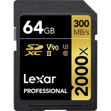 Imagem de Cartão Lexar Professional 2000x 64GB SDXC UHS-II (LSD64GCBNA2000R)
