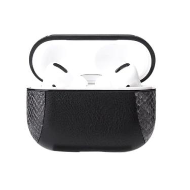 Imagem de Capa de couro PU moderna com gancho para Airpods 3 capa de fone de ouvido sem fio