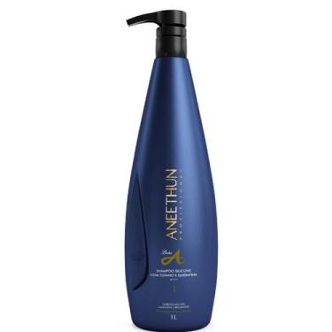 Imagem de Shampoo de Silicone Linha A Aneethun 1 Litro com Tutano e Queratina pa
