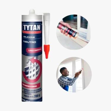 Imagem de Silicone Incolor TYTAN 280g Profissional