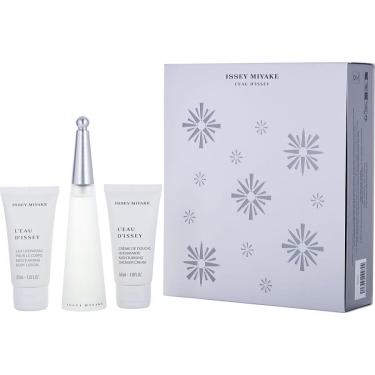 Imagem de Perfume Feminino Issey Miyake L'Eau D'Issey Edt Spray 50 Ml&Loção Corporal Creme Para Banho (Edição De Natal 2023)