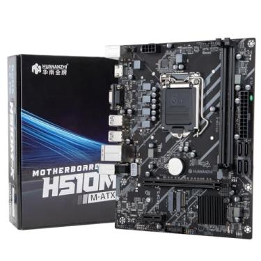 Imagem de Placa-mãe de computador, placa-mãe HUANANZHI H510M-K Micro-ATX para jogos (INT 10/11gen, processadores da série Core/Pentium/CeLeRON, DDR4 64G, SATA3.0 6Gbps, placa-mãe LGA 1200 para PC Computador