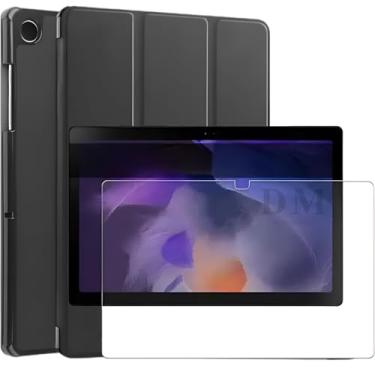 Imagem de Capa Case Para Galaxy Tab A8 SM-X200 SM-X205 10,5" Pol + Pel DM ACESSÓRIOS (ROSA)