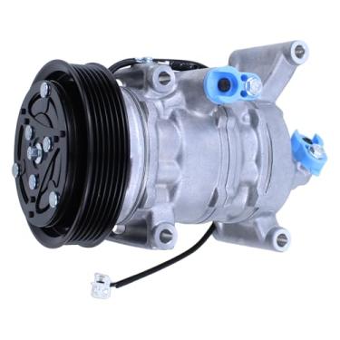 Imagem de NewYall Compressor de ar condicionado A/C com polia para Mazda 2 1.5L 2011 2012