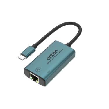 Imagem de Adaptador USB-C para Ethernet - 2,5 Gbps de alta velocidade, adaptador de rede LAN Ethernet tipo C para RJ45 compatível com Thunderbolt 4/3, para iPhone 15 Pro/Max, MacBook Pro/Air 2023, iPad Pro,