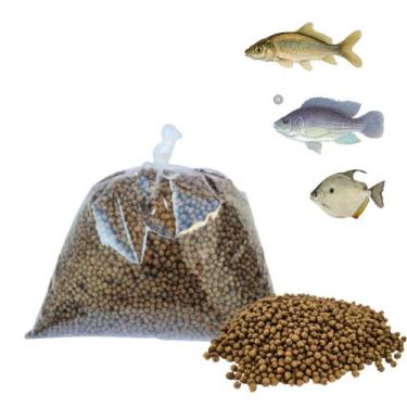 Imagem de Ração Média p/ Tilapia Engorda e Crescimento Polinutri 500g - Polinutr