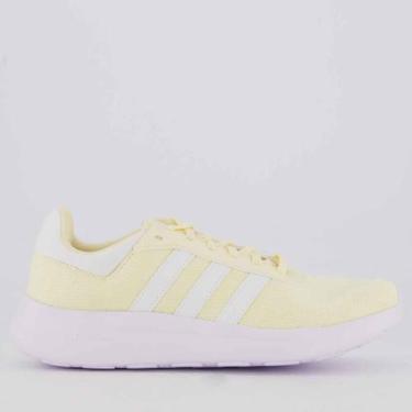 Imagem de Tênis Adidas Lite Racer Feminino Amarelo, 37