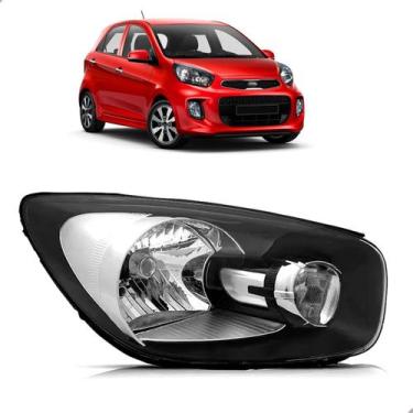 Imagem de Farol Pincanto 2012 a 2017 Eletrico Com Motor Sem Projetor - TYC, Esqu