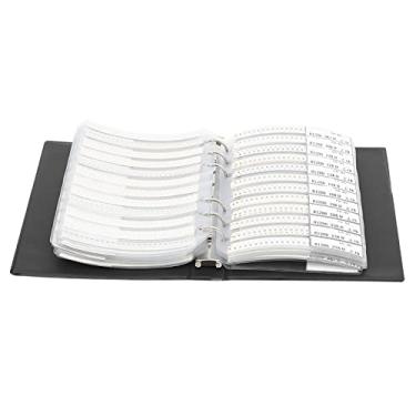 Imagem de 1206 Série 170 Tipos Resistores Livro de Amostras de Sortimento, Acessórios Eletrônicos de Plástico Preto, Com Financiamento Fino e Classificação Clara, para Profissionais