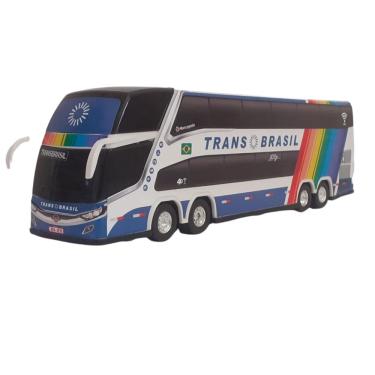 Imagem de Miniatura Ônibus Trans Brasil 2 Andares 30Cm