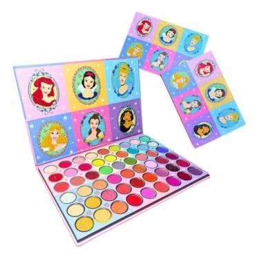 Imagem de Maquiagem Infantil Paleta De Sombras Princesas Menina