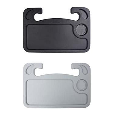 Imagem de Placa de mesa pequena para carro, volante, mesa de jantar, carro, multifuncional, prato de jantar, escrita, escritório, computador, laptop, suporte
