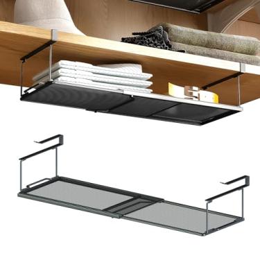 Imagem de Organizador de cesta de prateleira, pacote com 2