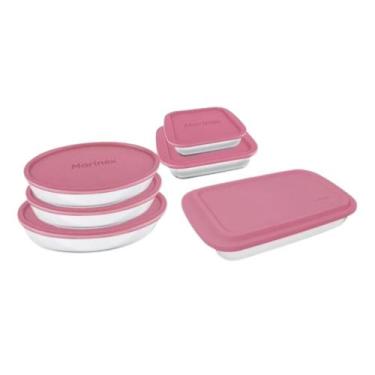 Imagem de Conjunto Marinex Assadeiras Com Tampa 6 Peças