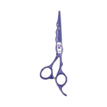 Imagem de Tesoura De Cabelo Profissional De 6 Polegadas, Aço Inoxidável, Barbeir