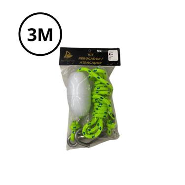 Imagem de Kit Cabo De Reboque Atracação 3m Com Boia Jet Ski Alfa-Masculino