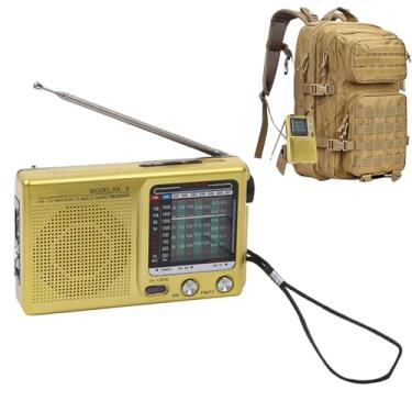 Imagem de Rádio AM FM - Rádio a Pilhas para Falhas de Energia | Reprodutor Com Alto-Falante Amplo Para Sobrevivência, Ambiente Externo, Homens, Mulheres, Emergências, Tempestades e Falhas de Energia