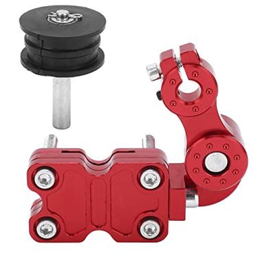 Imagem de Tensor de corrente de motocicleta ajustador automático universal para veículos off-road ATV bicicleta suja (vermelho)