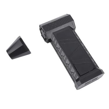 Imagem de Ventilador de Turbo Portátil, Soprador Elétrico de Ar 45m/s Fluxo Ar Sem Escova Motor para Atividades Acampamento Ao Livre (Preto)