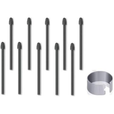 Imagem de 10 pontas de caneta marcador de substituição para pontas de caneta Stylus BOOX, pontas para BOOX Pen2 Pro, Max Lumi2, Note Air2, Note5, Nova Air C Tablet Stylus para notáveis pontas de caneta 1/2