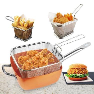 Imagem de Mini Cesta De Fritura De Açol Walfos Cesta