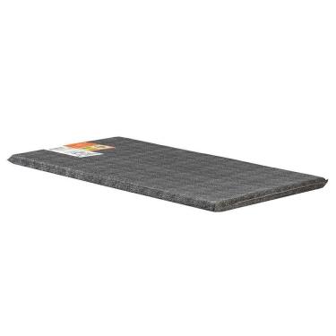 Imagem de Colchonete Solteiro D20 Fort Black Multiuso Viagem Camping (78x188x4) - Polar