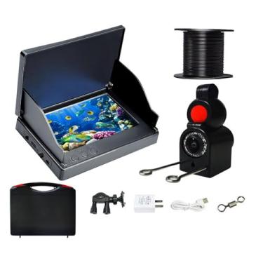 Imagem de YIJU Fishfinder Colorido Profundímetros 4.3'' Tela Estável Câmera Subaquática À Prova D'água para Barcos em Águas Abertas, 30 Milhões