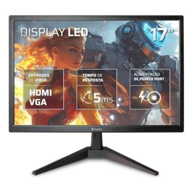 Imagem de Monitor led Fmaxx 17", HD 1280x1024, 75Hz, HDMI/VGA, BIVOLT