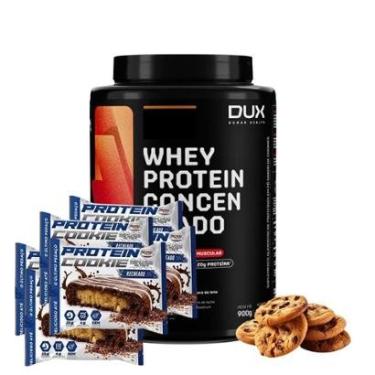 Imagem de Kit Dux Nutrition Whey Concentrado + 6x Cookies Proteintech-Unissex