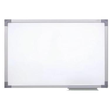 Imagem de Lousa Branca Quadro Branco 90x60cm + 2 Pincel Marcadores + 1 Apagador Didática Média