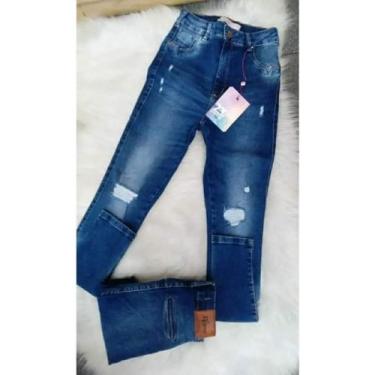 Imagem de Calça jeans feminina com laycra - 23 Graus 