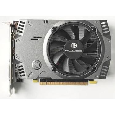 Imagem de Placa de vídeo AMD RX 550 4GB GDDR5 supera GT 1030 por 25% 4K 128-bit HDMI/DP/DVI 1100/1183/1500 Base/Boost/Mem SEM necessidade de cabo de alimentação Compatibilidade: Desktop com slot aberto