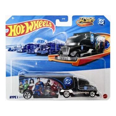 Imagem de Hot Wheels Hype Hauler Dc Comics Track Fleet Jcm62 - Mattel, Hype haul