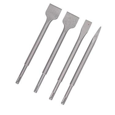 Imagem de Xixian 4pcs Cinzéis de Martelo Elétrico, Aço Cromo de Alta Dureza, Cinzel para Pedra para Pedra, Concreto, Parede de Tijolos