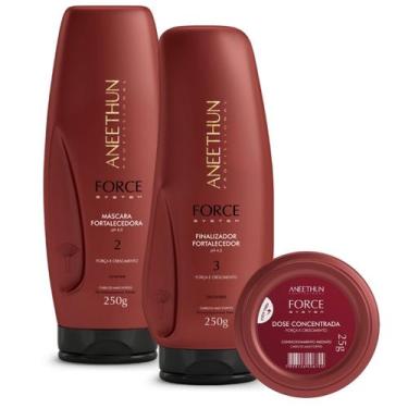 Imagem de Kit Mascara Finalizador e Dose Force System Aneethun