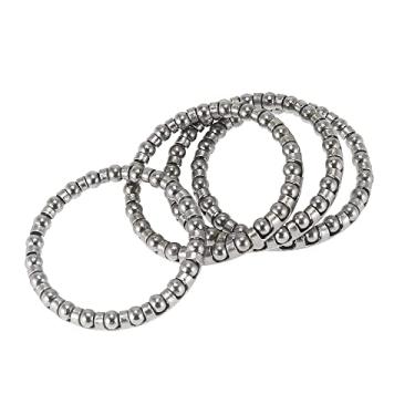 Imagem de X AUTOHAUX 4 peças 4 mm x 22 rolamentos esféricos gaiolas rolamentos rolamentos rolamentos rolamentos roda retentor para bicicleta