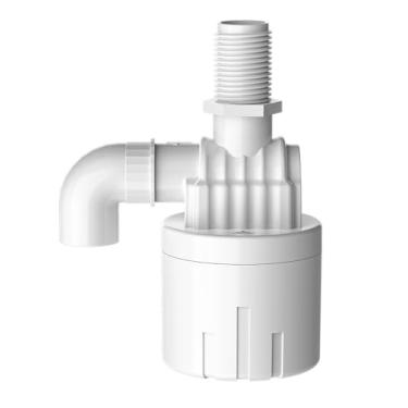 Imagem de CXZTCL Válvula flutuante de 3/10.2 cm, válvula flutuante de água embutida com filtro atualizado, caixa de controle de nível de água de plástico, tanque de água, cisterna, alimentação de gado