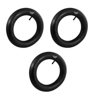 Imagem de Camera de Ar p/ Carriola carrinho de mão 3.25x8 Colson - 3 unidades