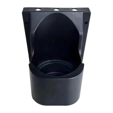 Imagem de MotiveTech Suporte de parede para frasco de spray, ferramenta de limpeza automática, trilho de prateleira, acessório de beleza para salão de beleza