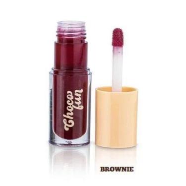 Imagem de Lip Tint Gloss Cream Choco Fun Fenzza 4.5ml NOVAS CORES, BROWNIE (NOVA