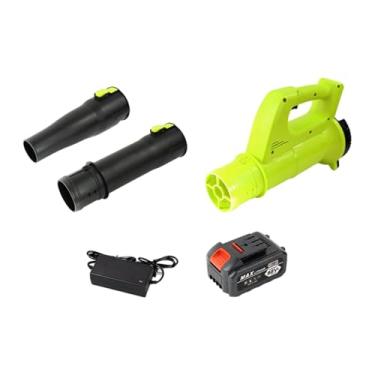 Imagem de IEUDNS Soprador de folhas elétrico, soprador de ar, suprimentos de jardim, multifuncional, remoção de poeira portátil para pátio, cuidados com o gramado