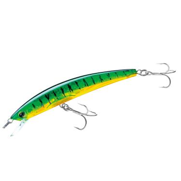 Imagem de Yo-Zuri Isca flutuante Crystal 3D Minnow, Hot Tiger, 13,5 cm