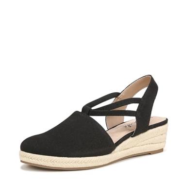 Imagem de Lifestride Katrina 2 Espadrille Wedge feminino, Preto, 38