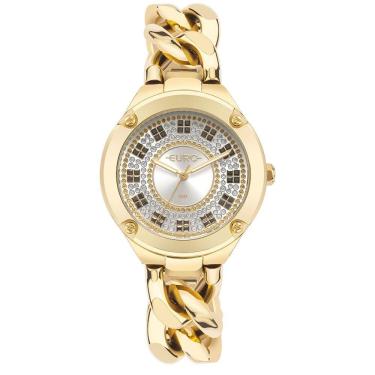 Imagem de Relógio Euro Feminino Chains Dourado - Eu2035yti-4k