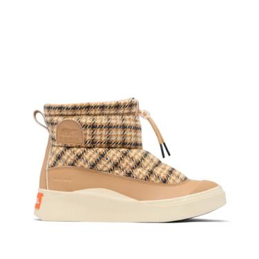 Imagem de Sorel Bota feminina Out N About Iv Puffy impermeável moderna, Tawny Buff/Night Shadow, 35